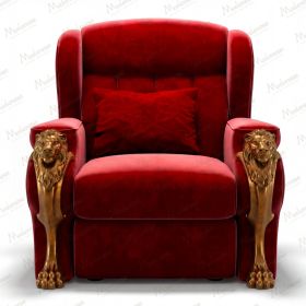 Lion Armchair Detail