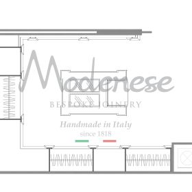 dressing de luxe fabriquée à la main en Italie