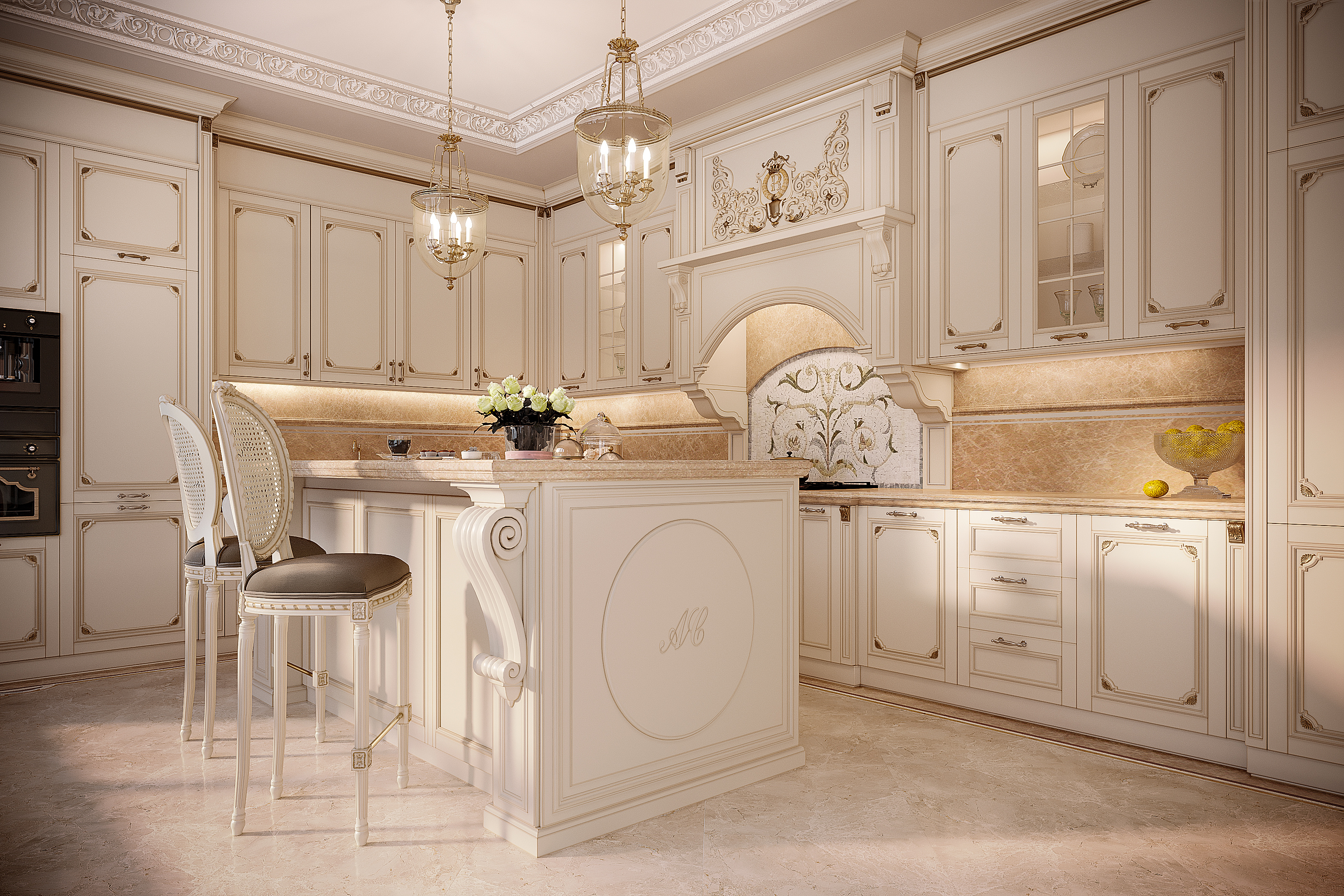 Grace Luxury Kitchen Project in Falls Church, Virginia by Modenese Bespoke - image 04