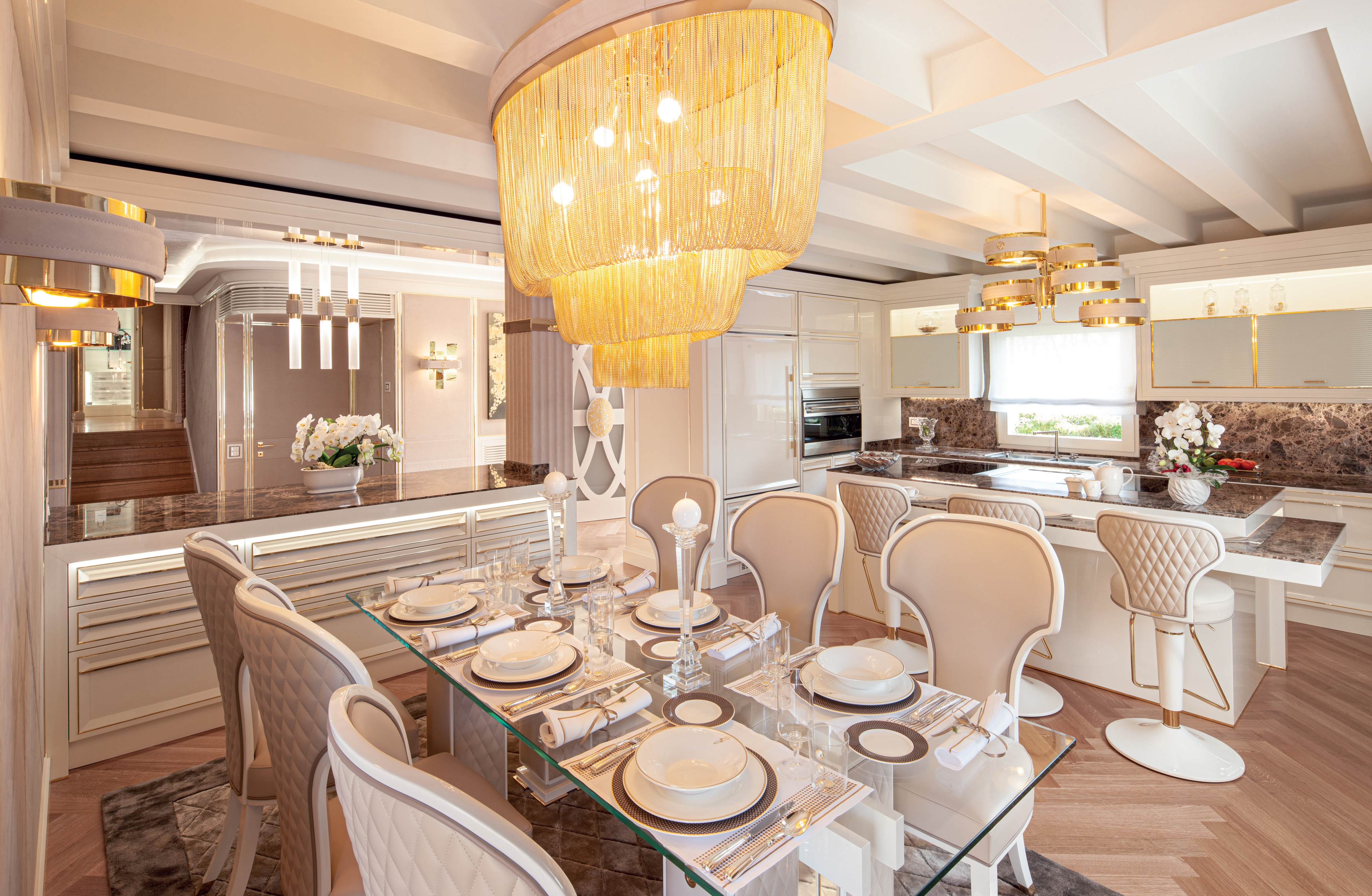 مشروع مطبخ Prestige المعاصر في أبوظبي by Modenese Bespoke - image 03
