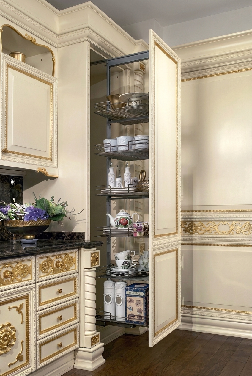 Belle Époque: Bespoke Classic Luxury Kitchen by Modenese Bespoke - image 04
