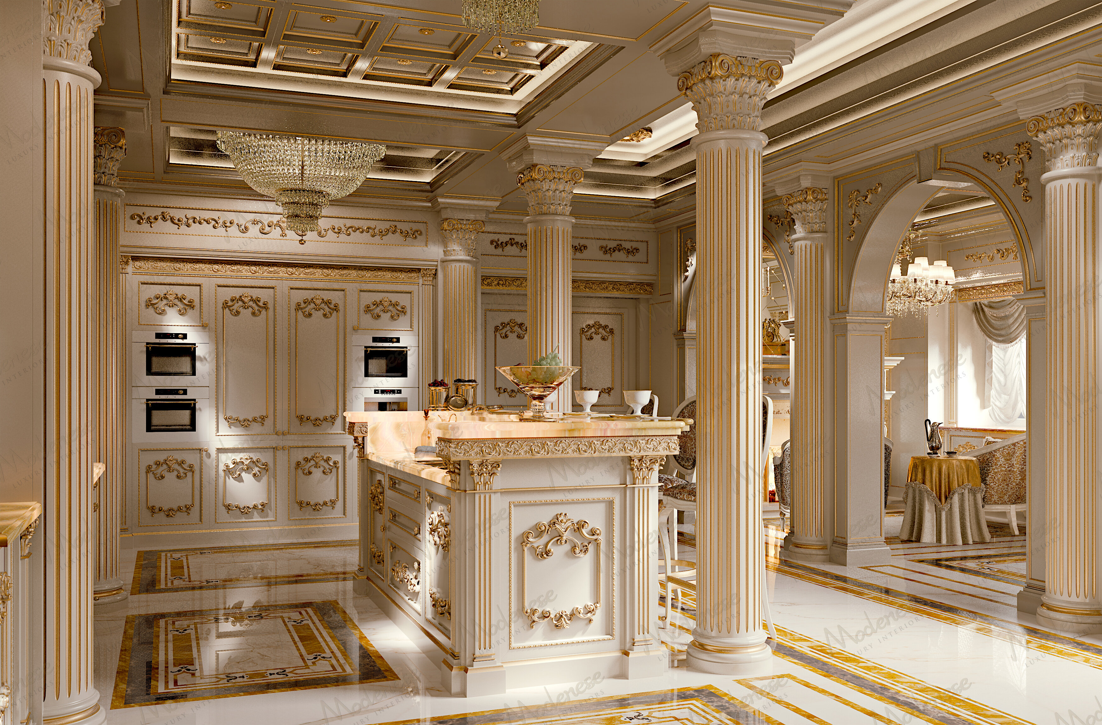 Luxury Custom Made Kitchen in Bridle Path, Canada 04 Luxury Custom Made Kitchen in Bridle Path, Canada by Modenese Bespoke - image 04