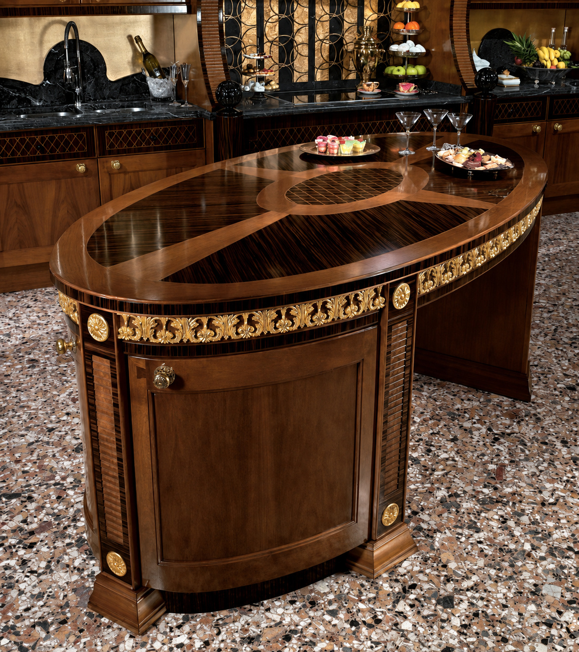مشروع مطبخ Majestic في جدة، المملكة العربية السعودية by Modenese Bespoke - image 03