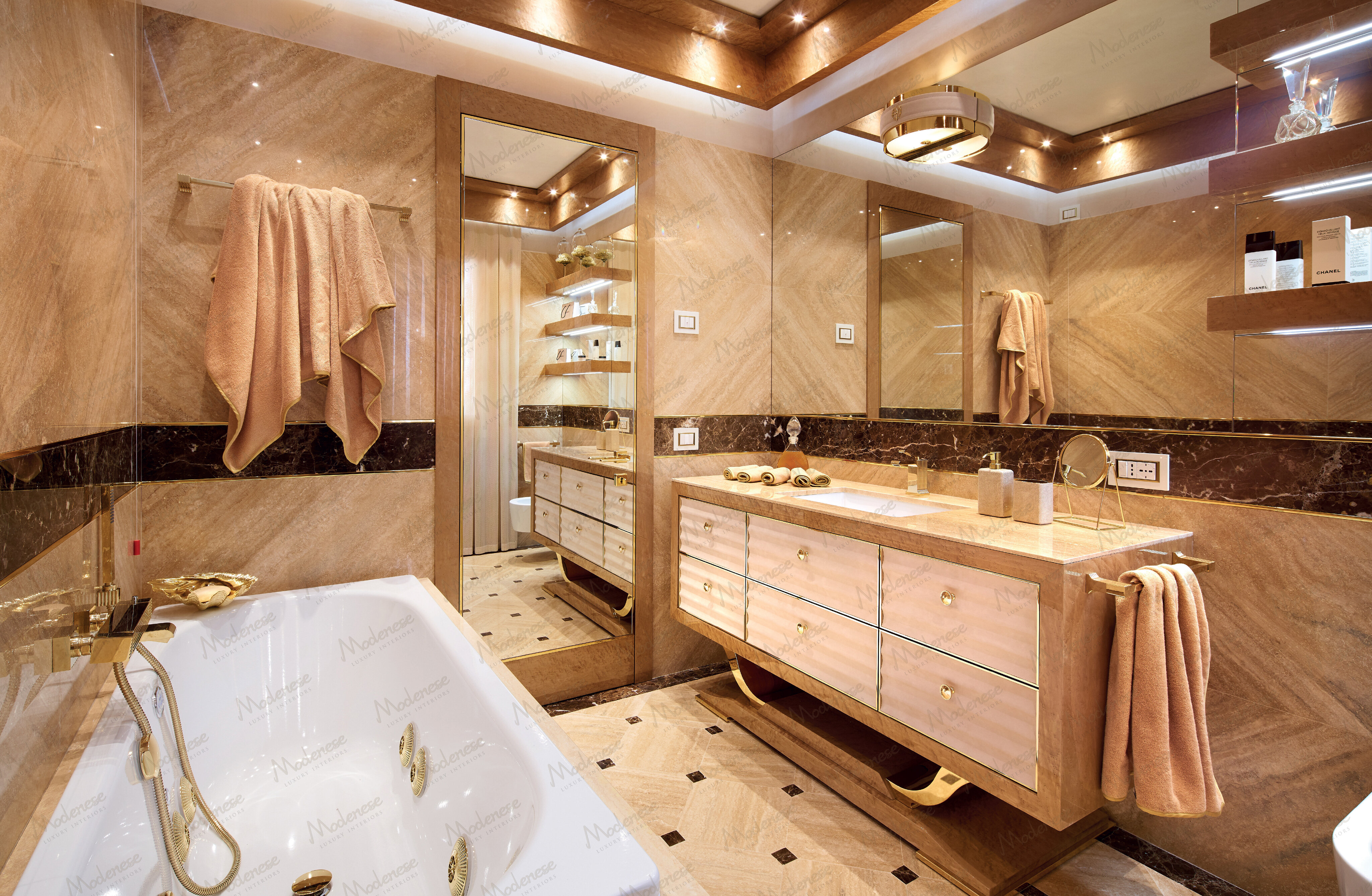 Luxury Modern Bathroom Project in Monaco by Modenese Bespoke - image 03