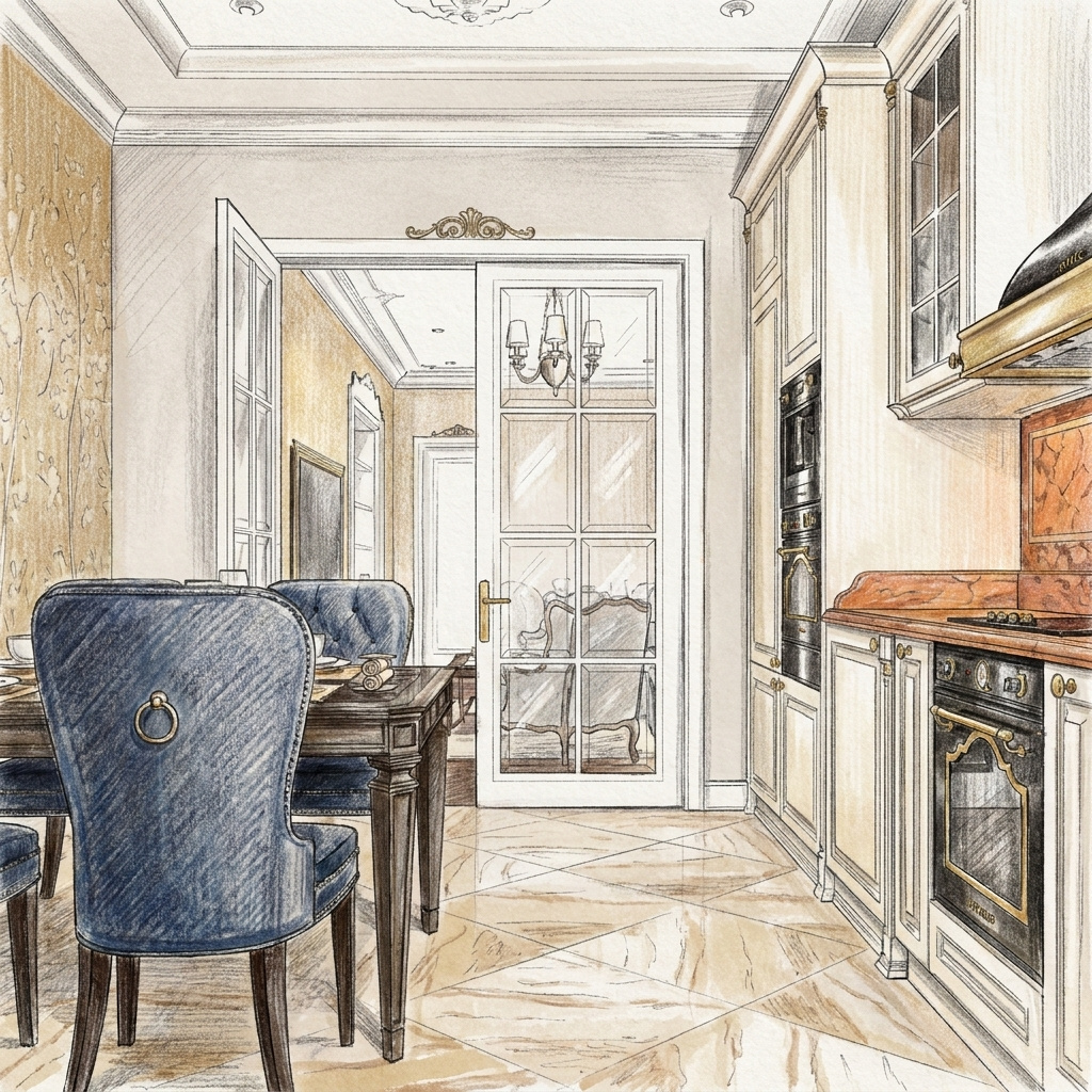 Country: Bespoke Classic Italian Kitchen by Modenese Bespoke - image 06