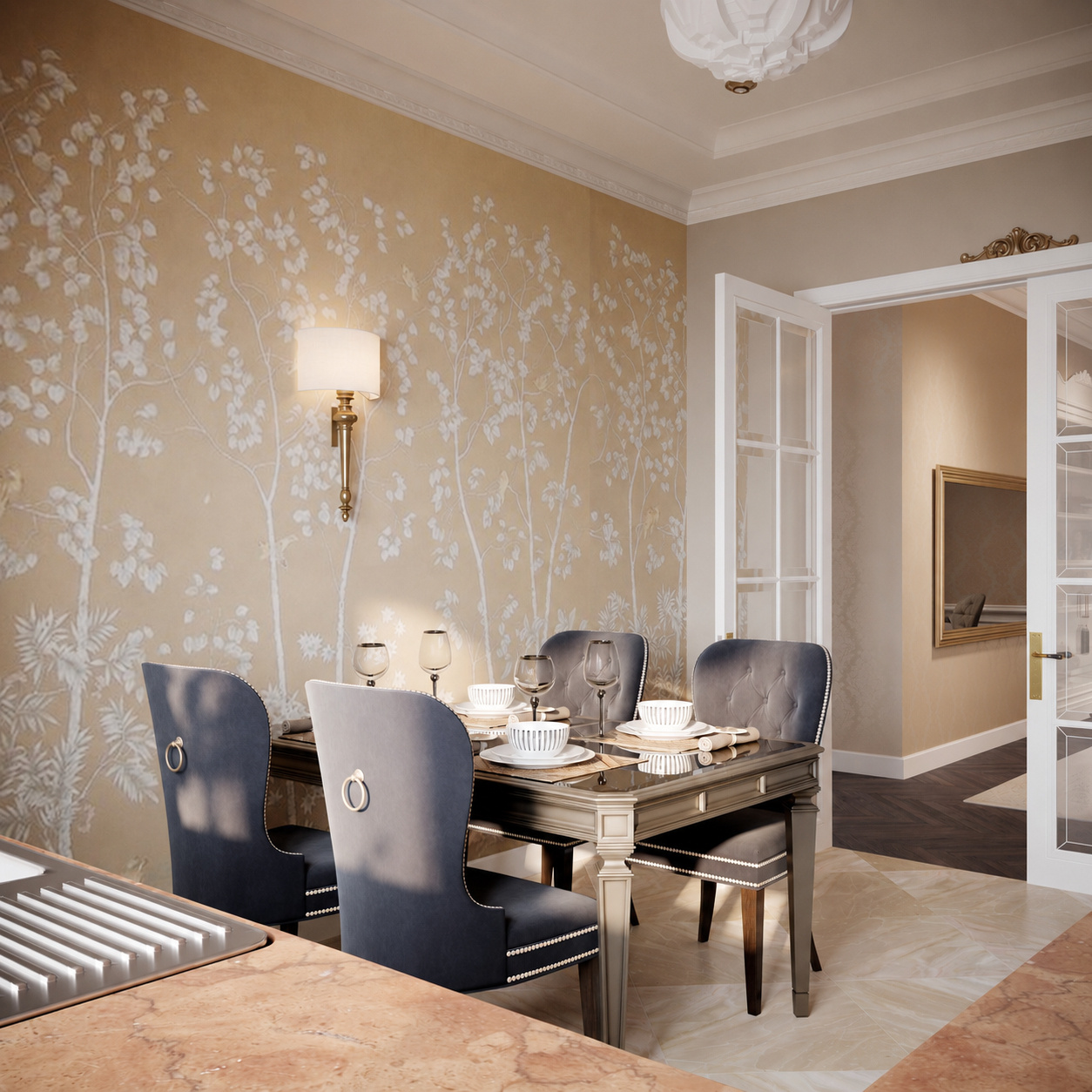 Country: Bespoke Classic Italian Kitchen by Modenese Bespoke - image 05
