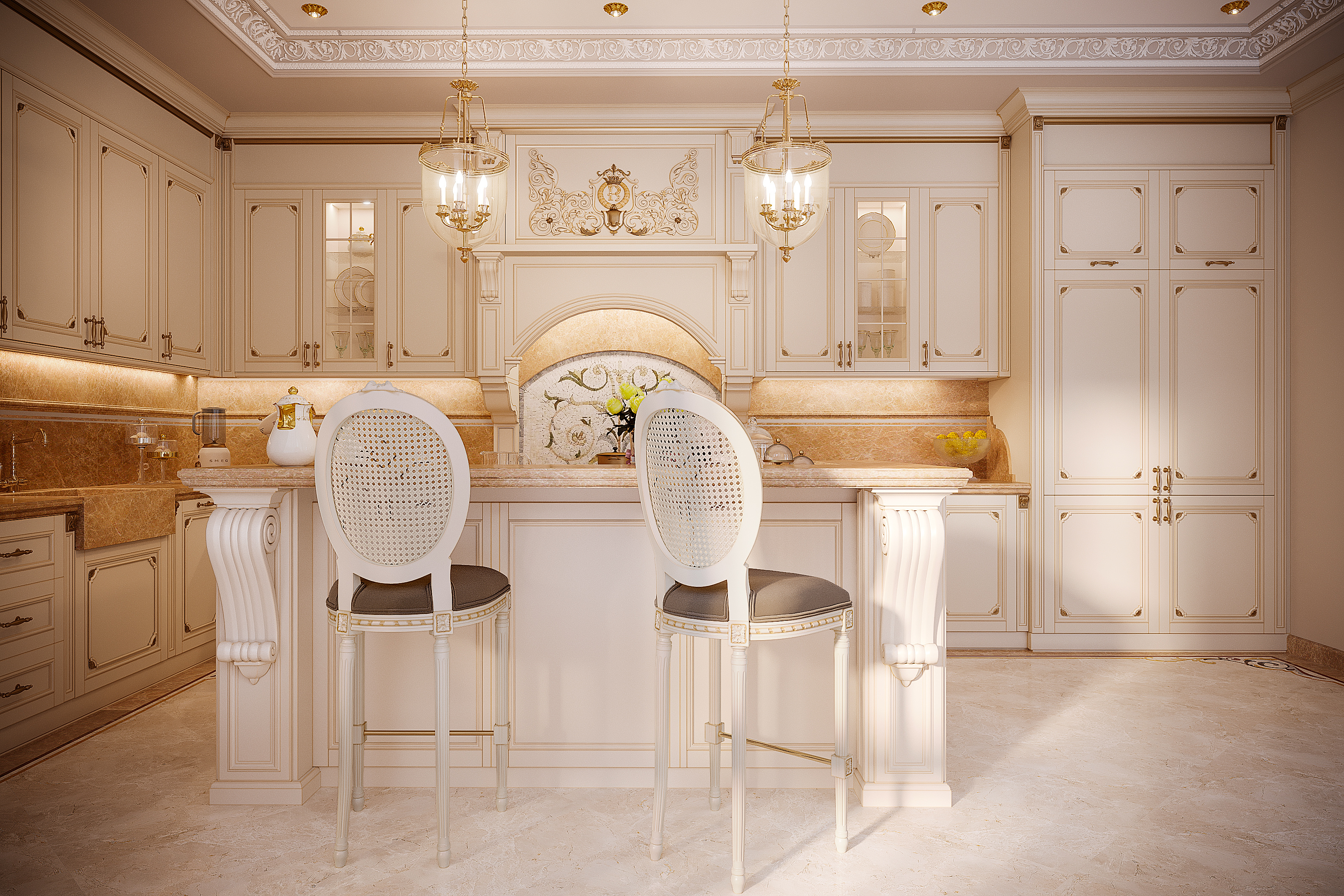 Grace Luxury Kitchen Project in Falls Church, Virginia by Modenese Bespoke - image 03