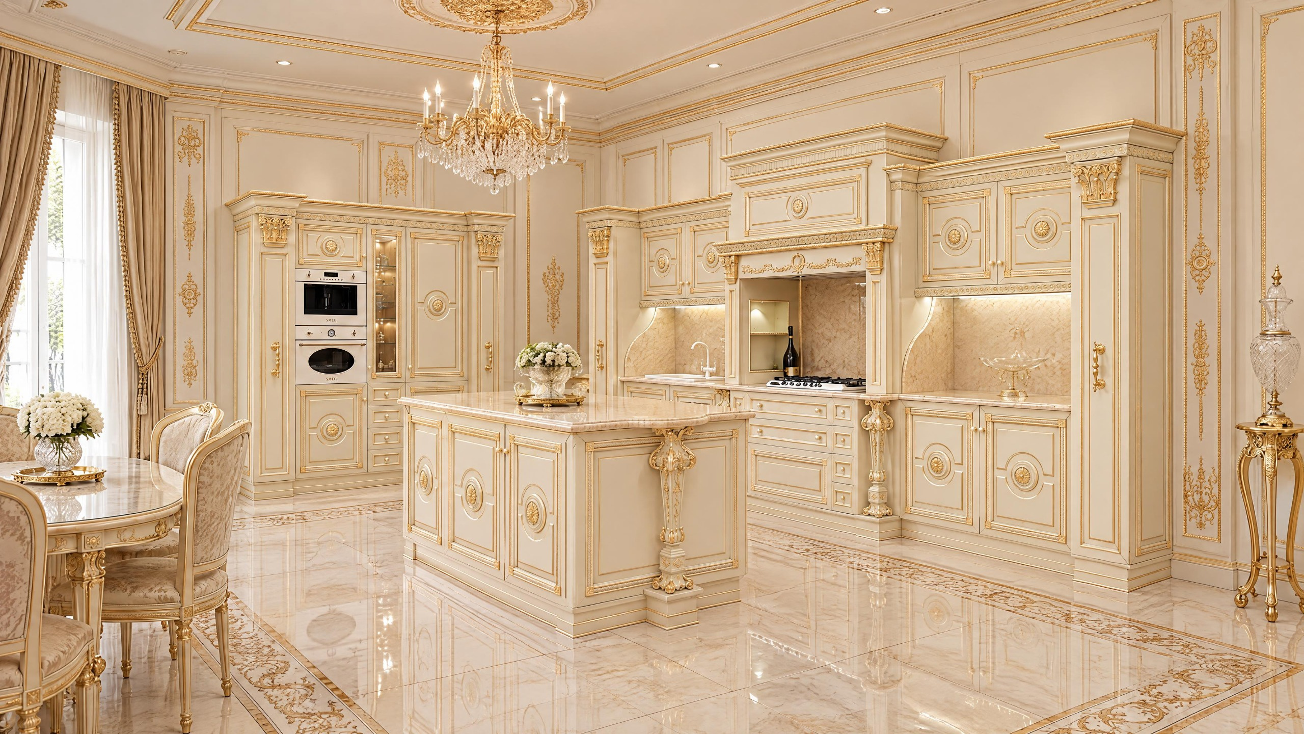 مشروع مطبخ Regalia الفاخر في لاغوس، نيجيريا by Modenese Bespoke - image 01
