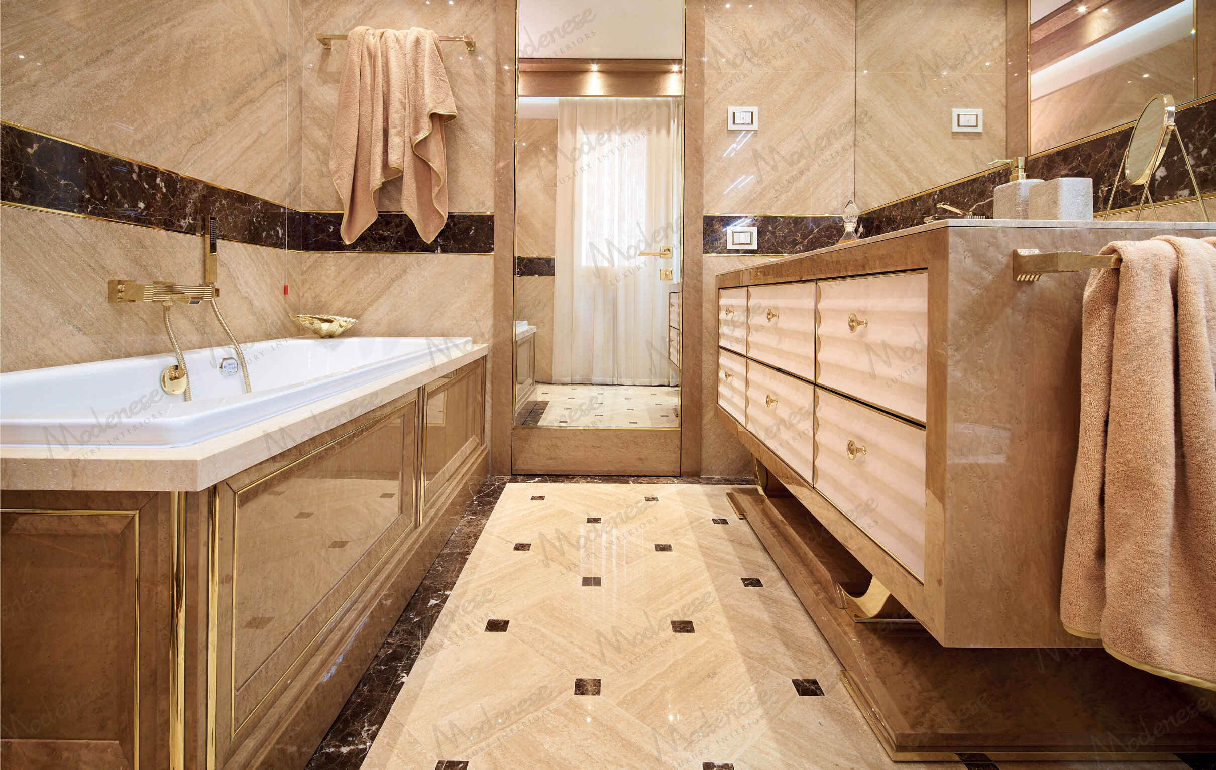 Luxury Modern Bathroom Project in Monaco by Modenese Bespoke - image 05