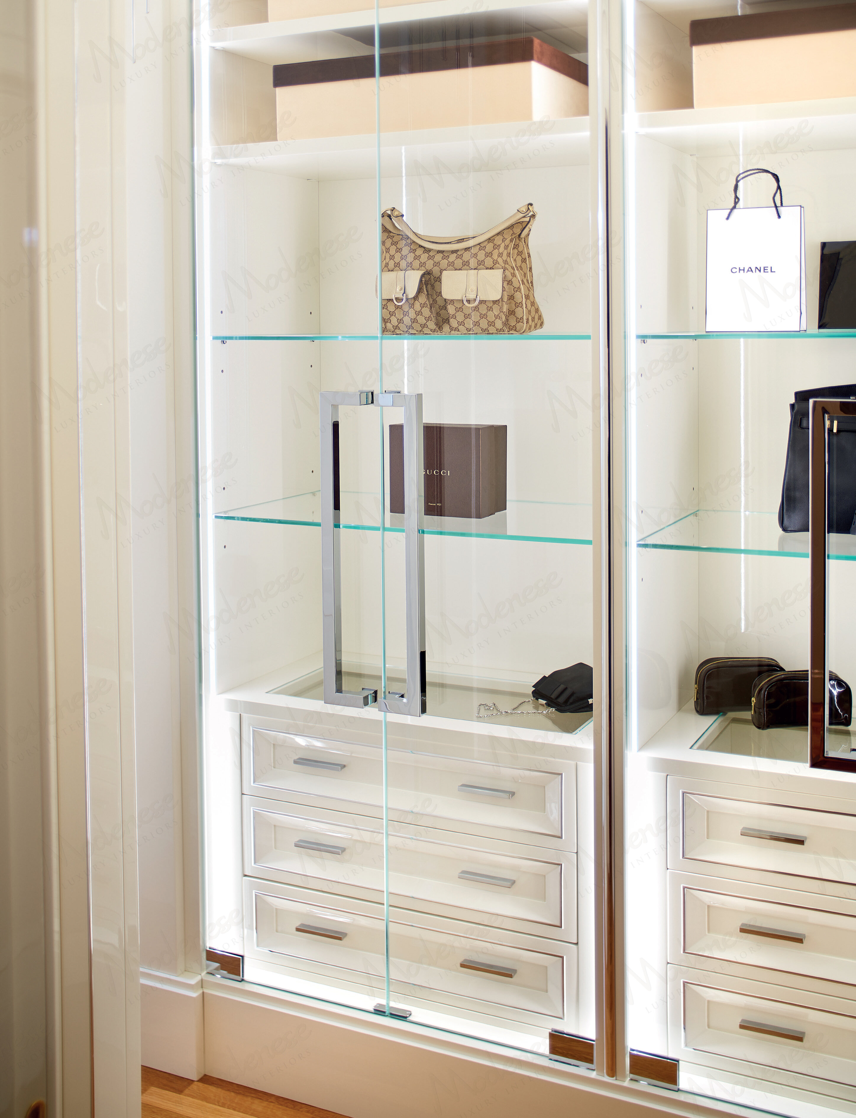 Luxury Walk-In Closet Project in Beverly Hills, Los Angeles by Modenese Bespoke - image 02