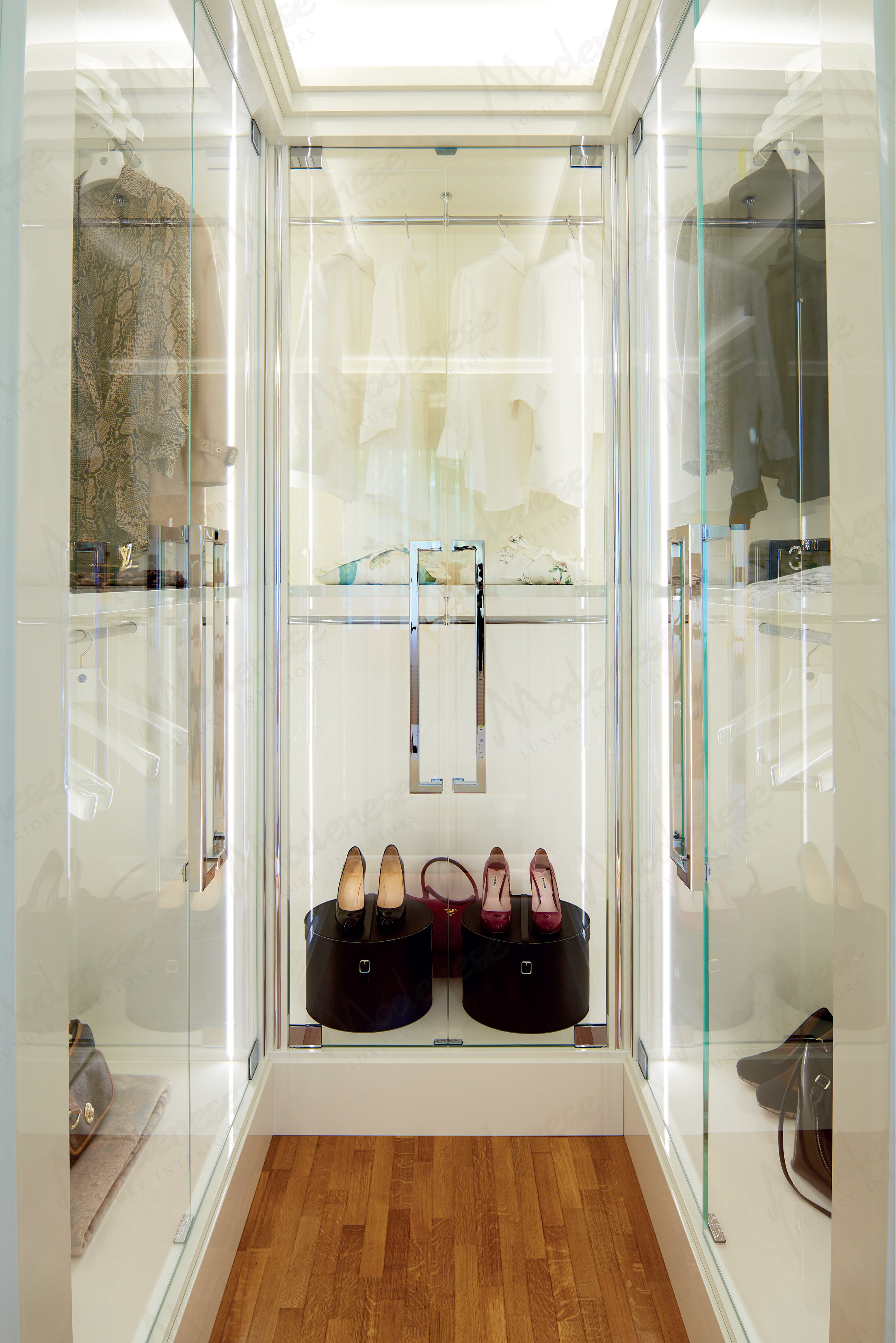 Luxury Walk-In Closet Project in Beverly Hills, Los Angeles by Modenese Bespoke - image 04
