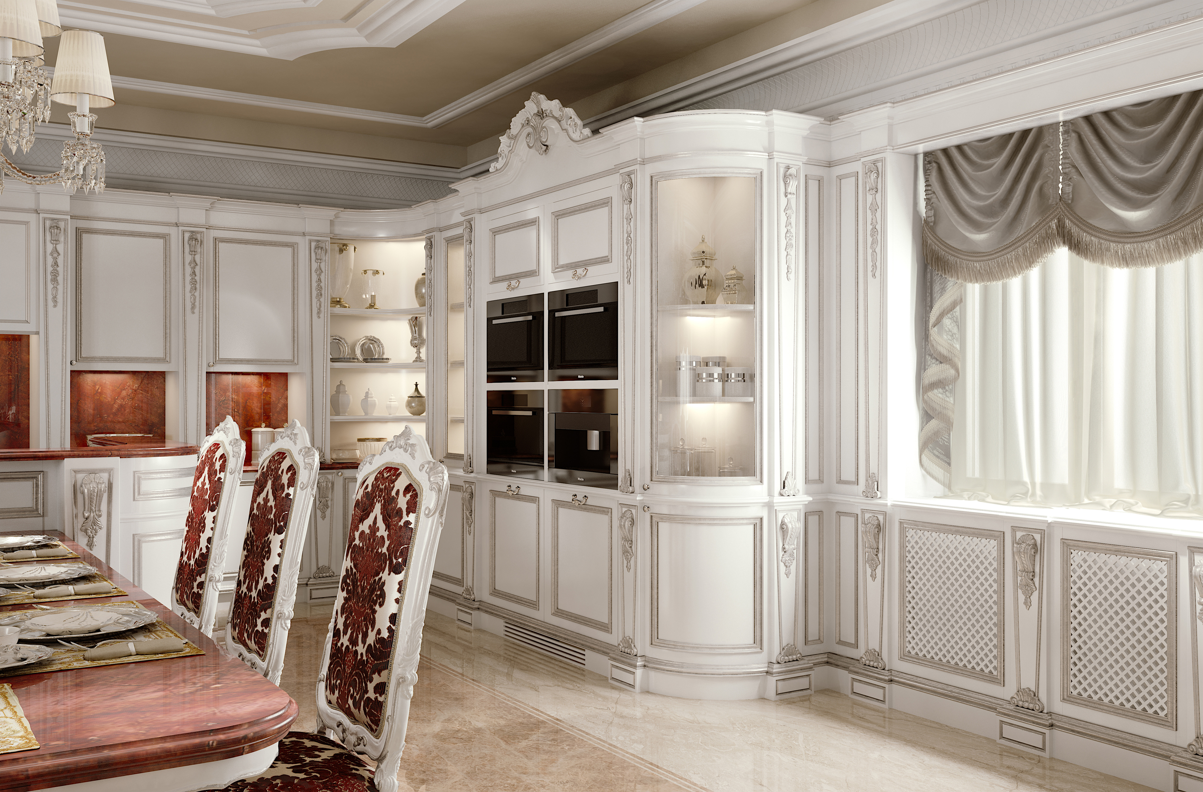 Noblesse : cuisine de luxe classique italienne sur mesure by Modenese Bespoke