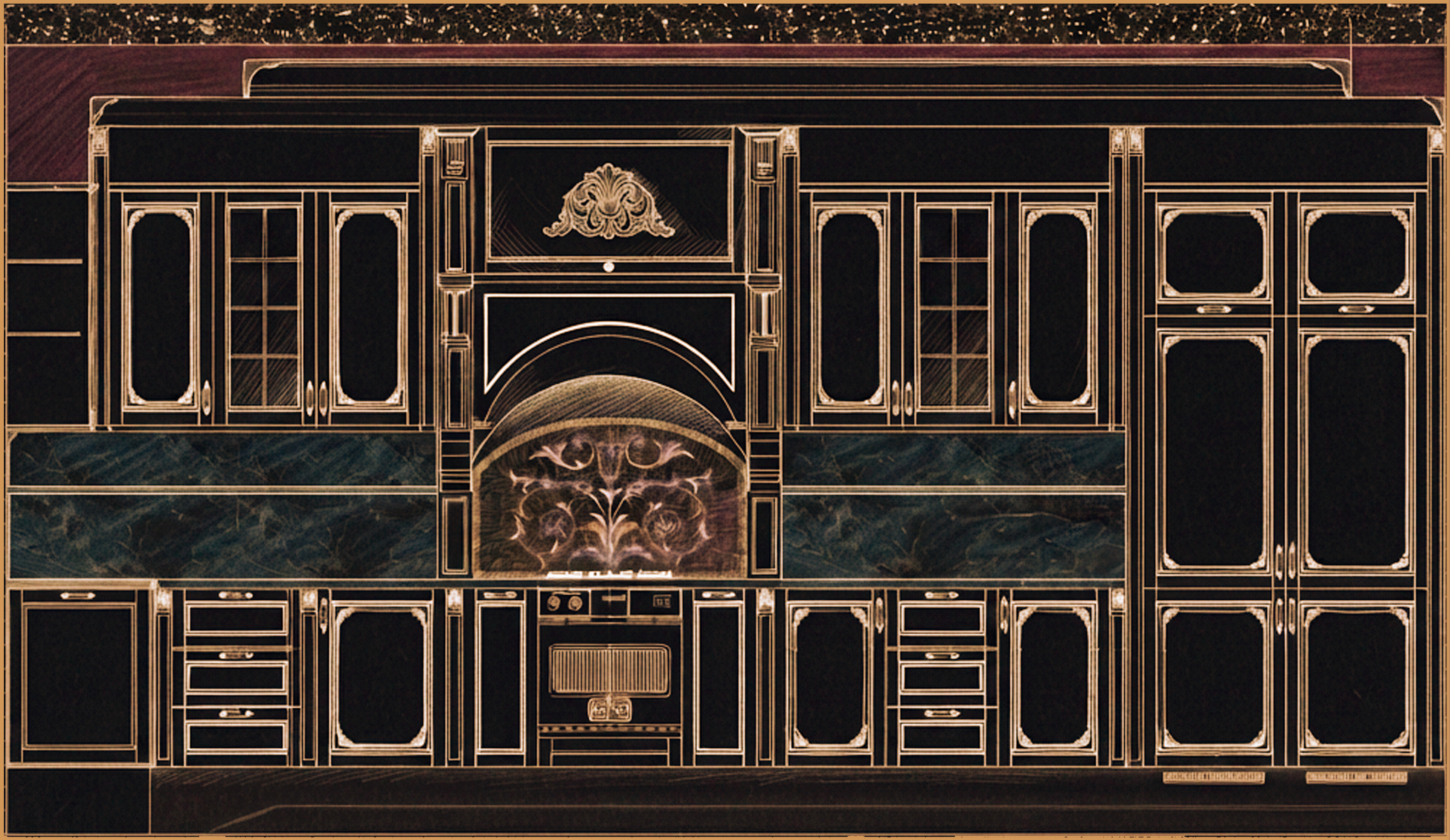 Grace Luxury Kitchen Project in Falls Church, Virginia by Modenese Bespoke - image 06