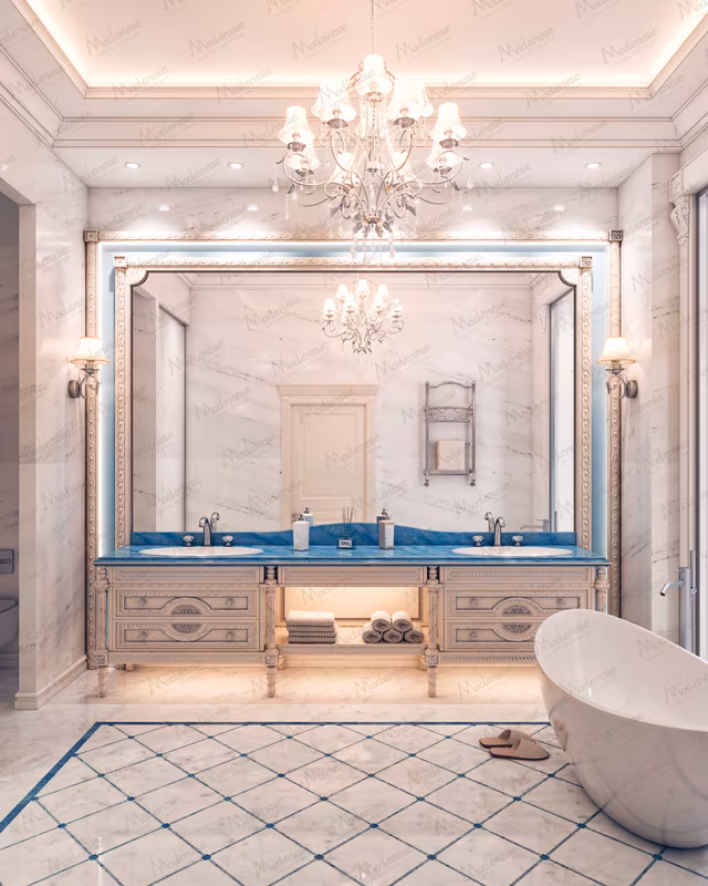 Bathroom project in Miami, USA — Modenese Luxury Interiors