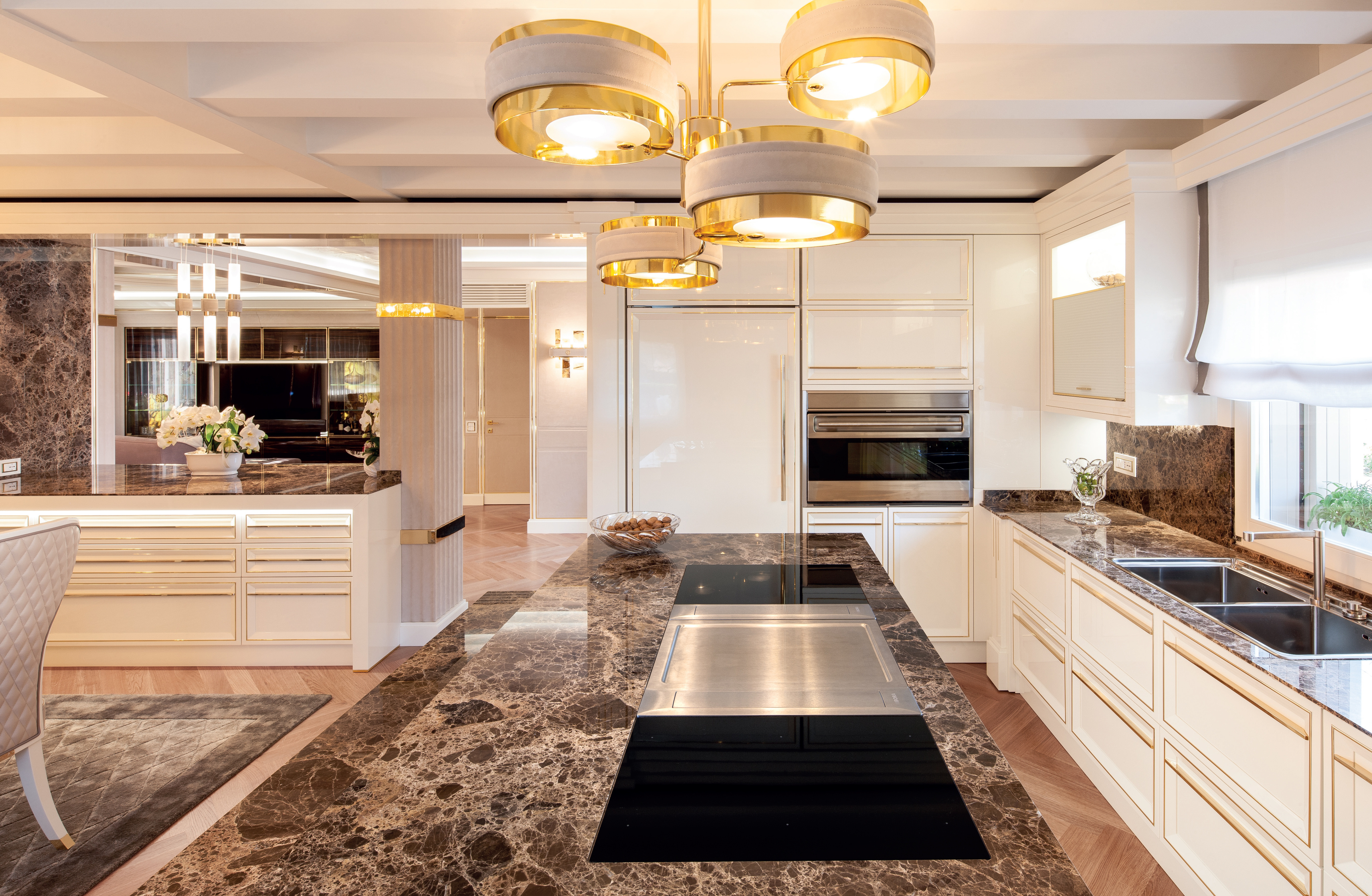 مشروع مطبخ Prestige المعاصر في أبوظبي by Modenese Bespoke - image 01