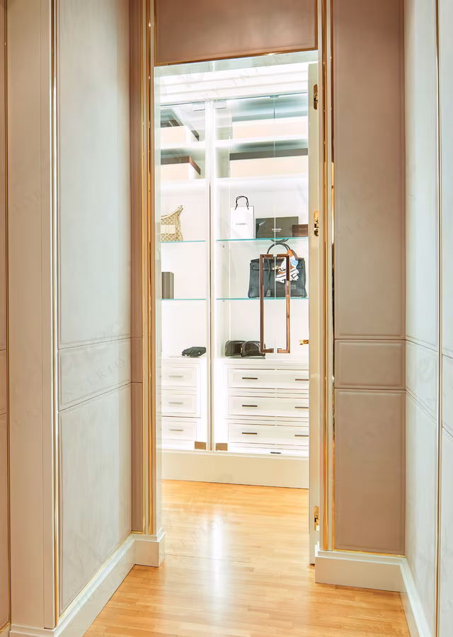 Luxury Walk-In Closet Project in Beverly Hills, Los Angeles by Modenese Bespoke - image 03