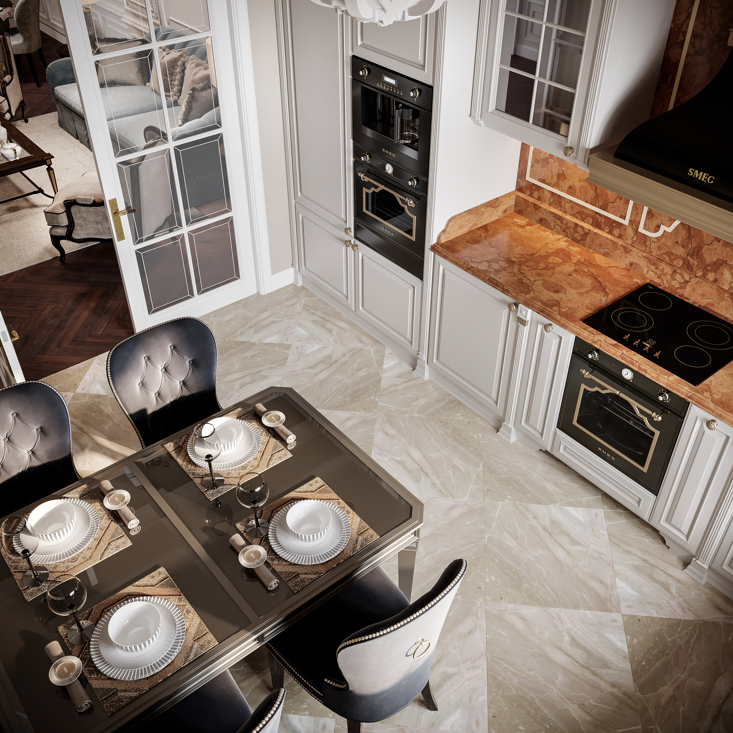 Country: Bespoke Classic Italian Kitchen by Modenese Bespoke - image 04
