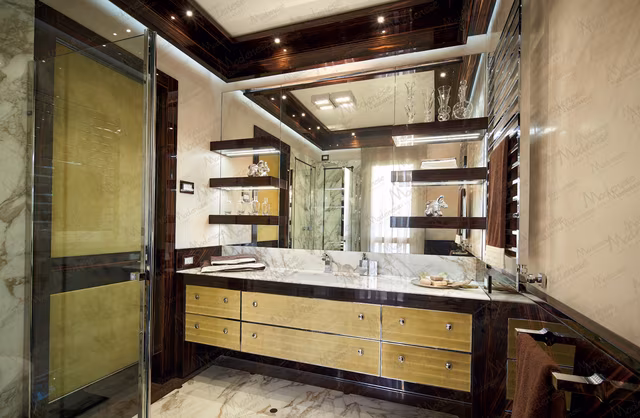 Modern Bathroom Project in Mayfair, London by Modenese Bespoke - image 02