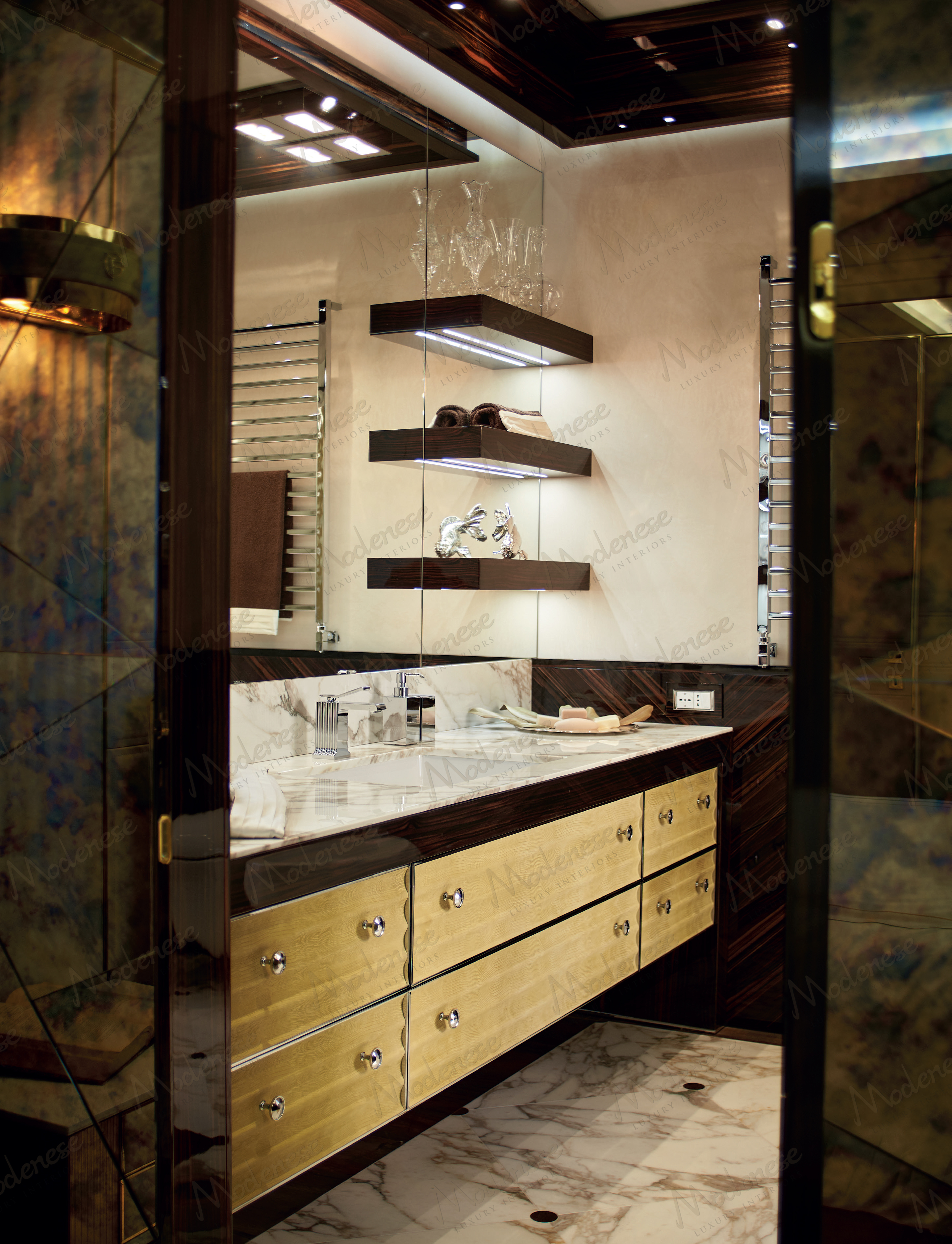 Modern Bathroom Project in Mayfair, London Modern Bathroom Project in Mayfair, London by Modenese Bespoke - image 01