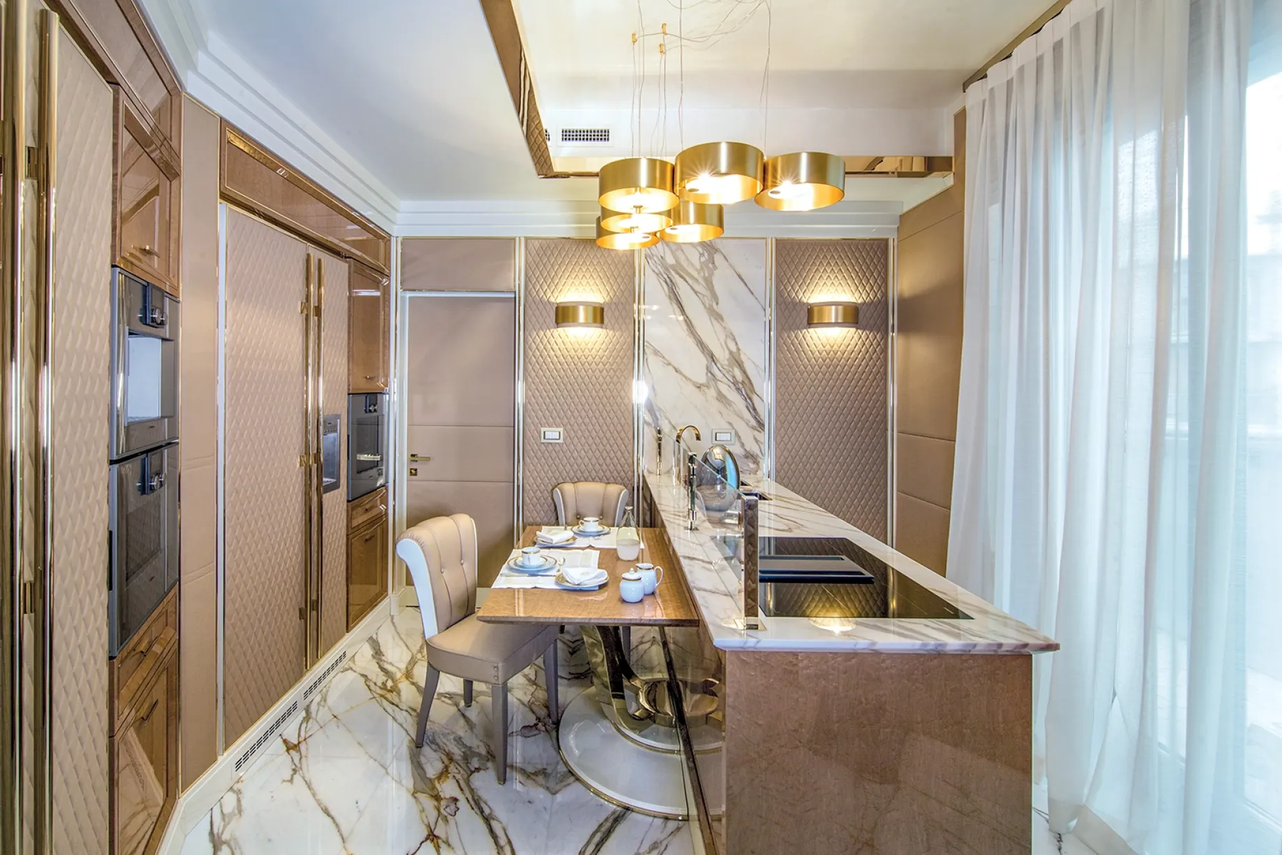 projet de cuisine contemporaine de luxe