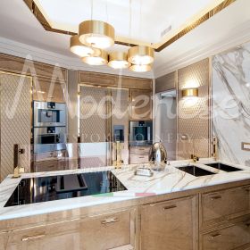 مطبخ بتصميم معاصر