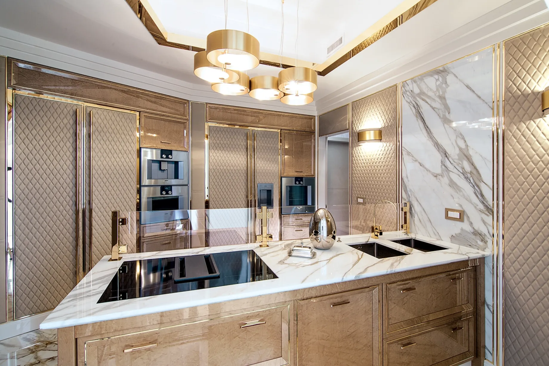 مطبخ بتصميم معاصر