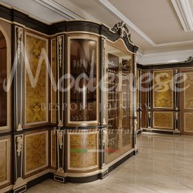 luxury-kitchen-with-marble-floor-and-walls