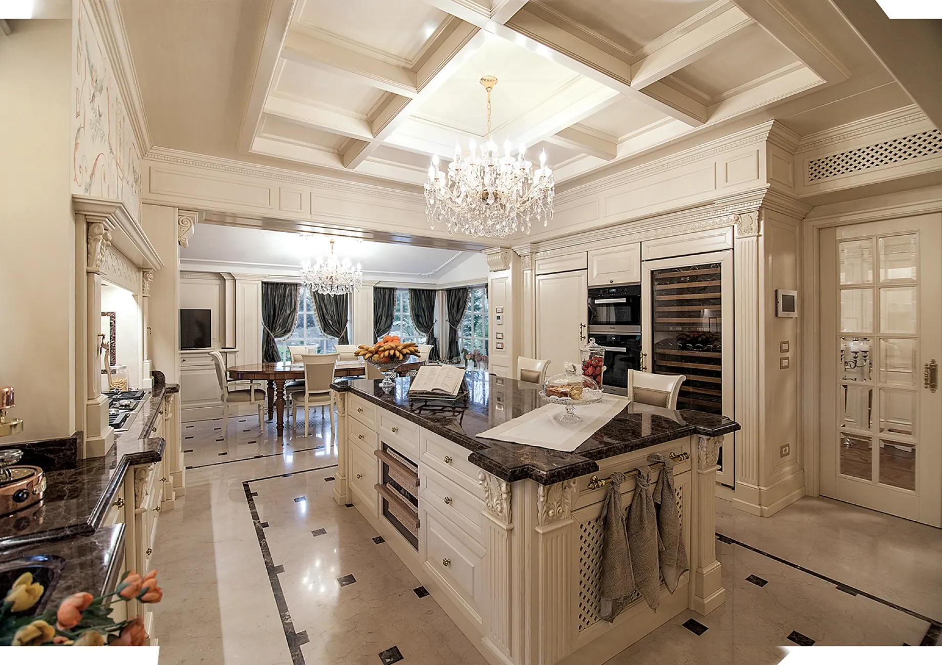cuisine de luxe de design moderne