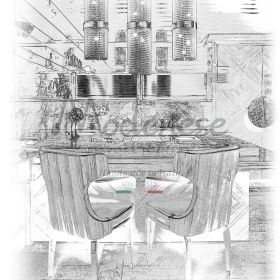 多哈卡塔尔项目设计的现代厨房