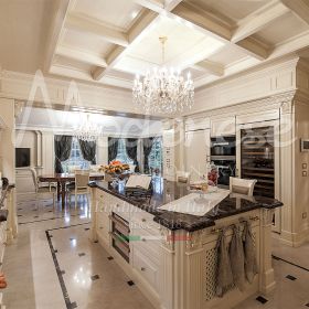 cuisine de luxe de design moderne