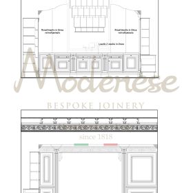 تصميم داخلي فاخر للمطبخ الكلاسيكي