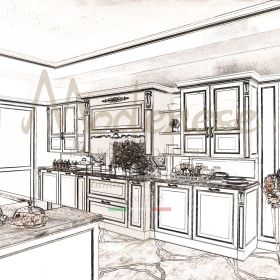 مشروع مطبخ معاصر أنيق لبيئات فاخرة خالدة