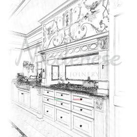 cuisine moderne de luxe sur mesure