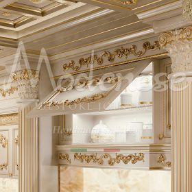 مطابخ كلاسيكية فاخرة للمشاريع السكنية
