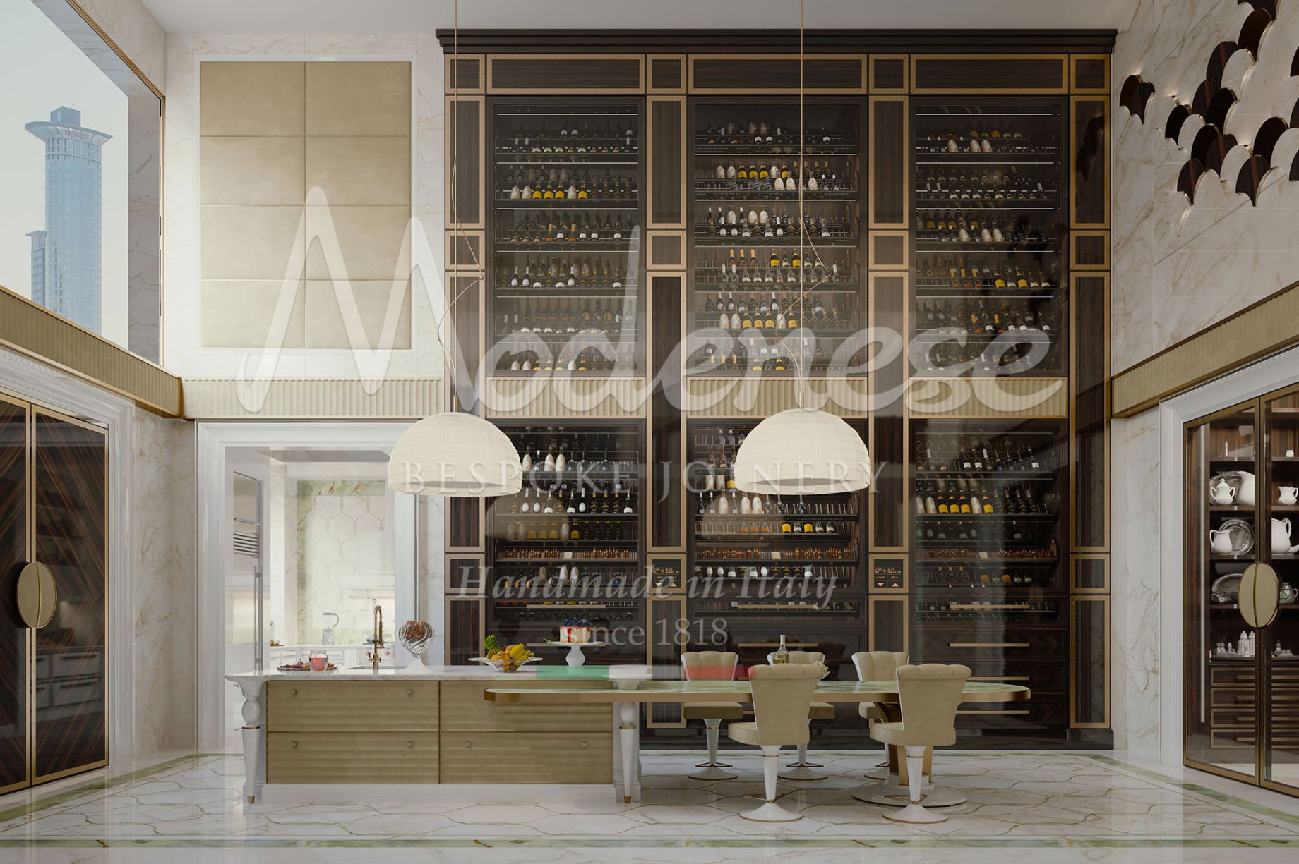 high-level-custom-made-floor-to-cieling-wine-cabinet