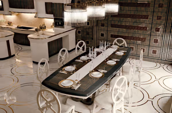 Eclectic Italian kitchen by Modenese Bespoke