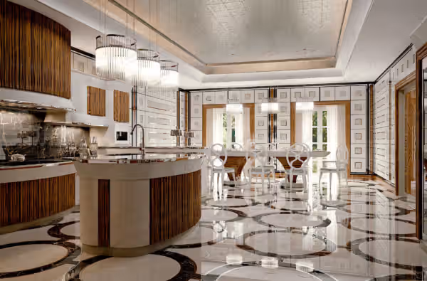 Eclectic Italian kitchen by Modenese Bespoke