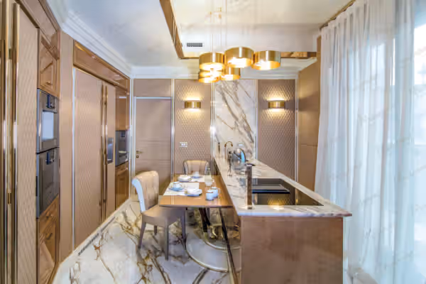 Luxury Italian kitchen in New York by Modenese Bespoke