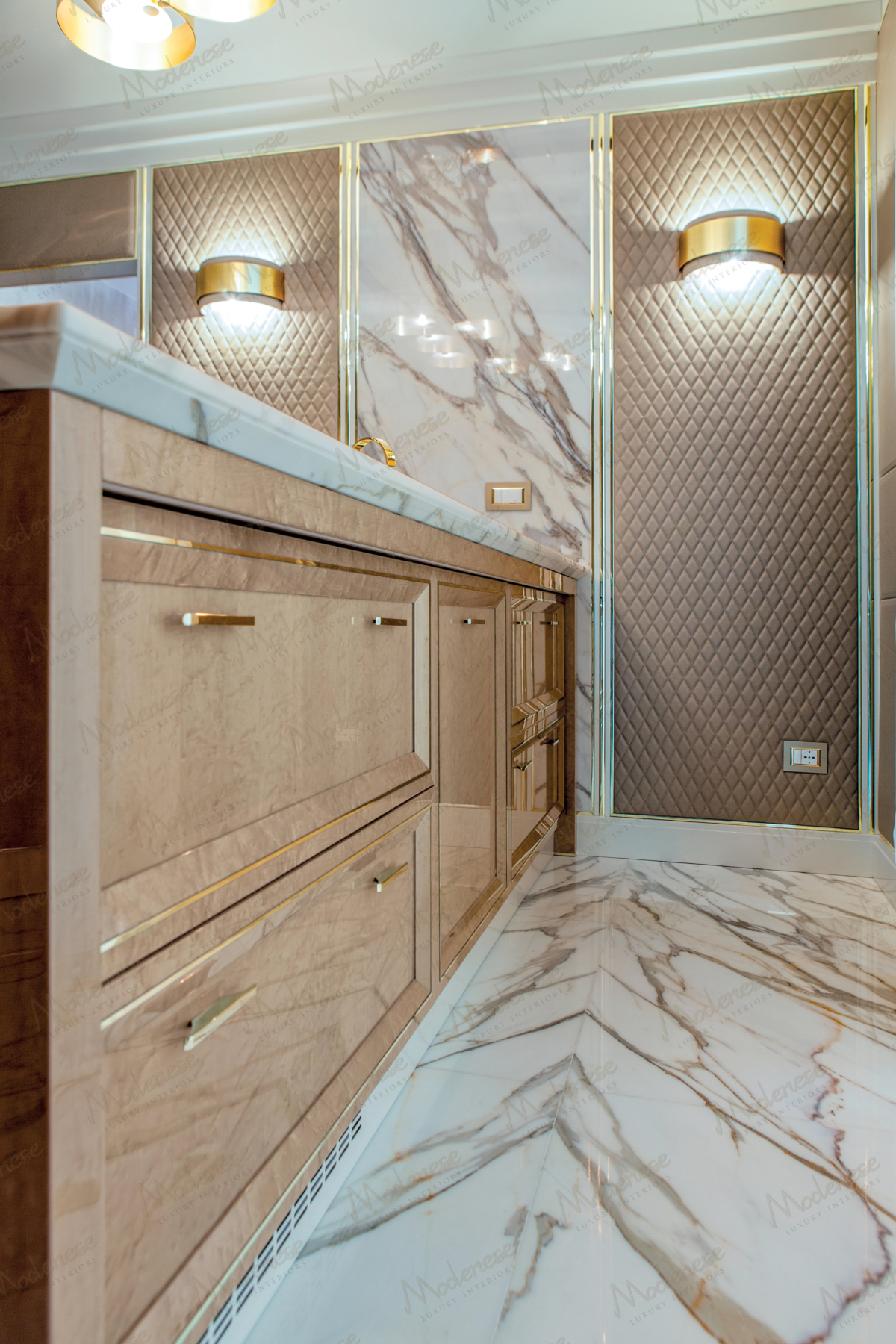 Luxury Italian kitchen in New York by Modenese Bespoke