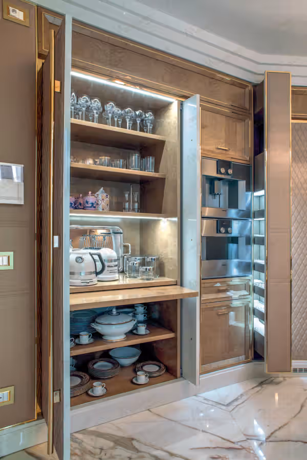 Luxury Italian kitchen in New York by Modenese Bespoke