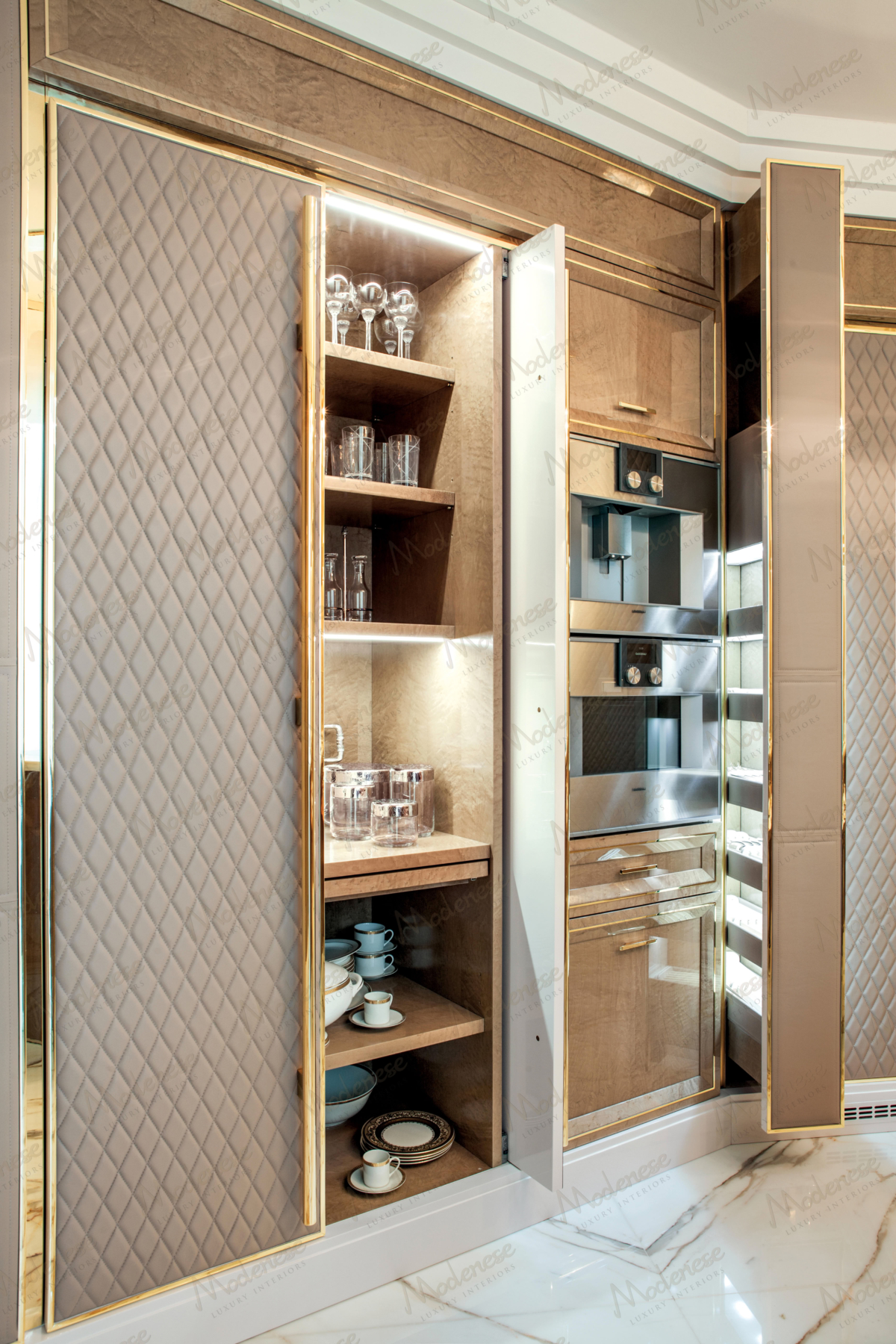 Luxury Italian kitchen in New York by Modenese Bespoke