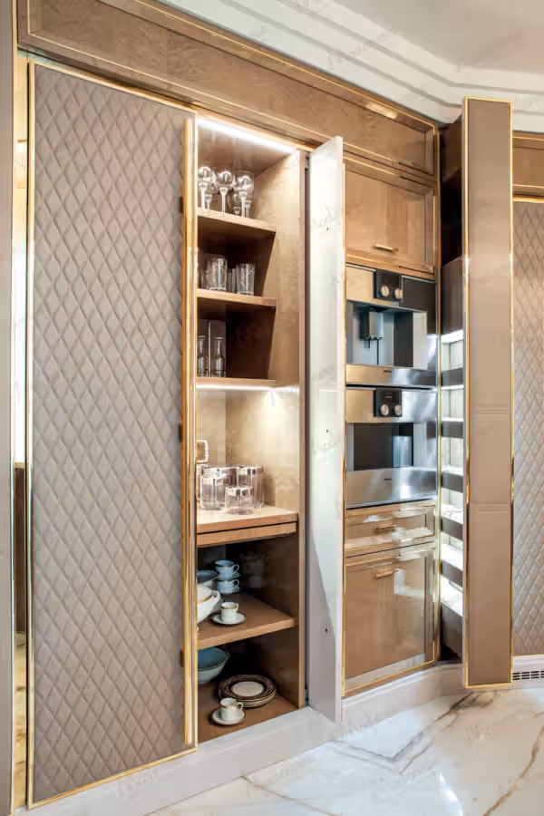 Luxury Italian kitchen in New York by Modenese Bespoke