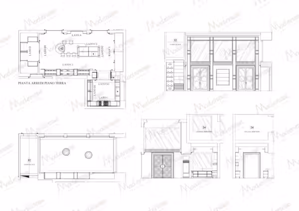 Modern Chic Italian kitchen in New York by Modenese Bespoke