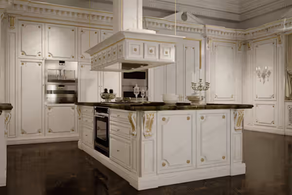Romantic Italian kitchen by Modenese Bespoke