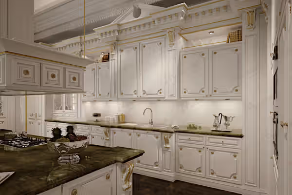 Romantic Italian kitchen by Modenese Bespoke