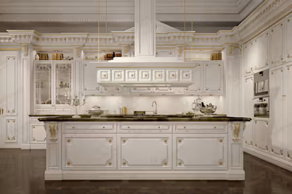 Romantic Italian kitchen by Modenese Bespoke