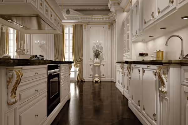 Romantic Italian kitchen by Modenese Bespoke