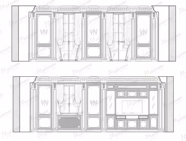 Romantic Italian kitchen by Modenese Bespoke