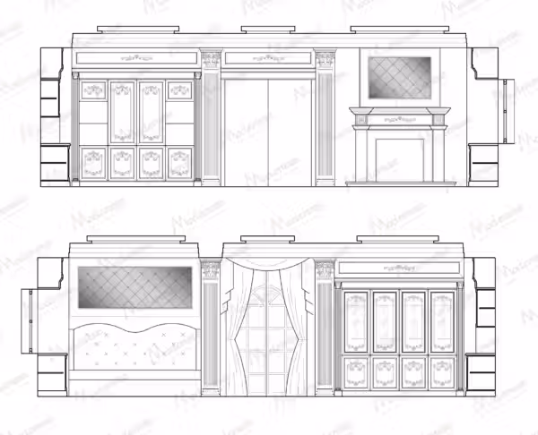 Royal Italian kitchen by Modenese Bespoke