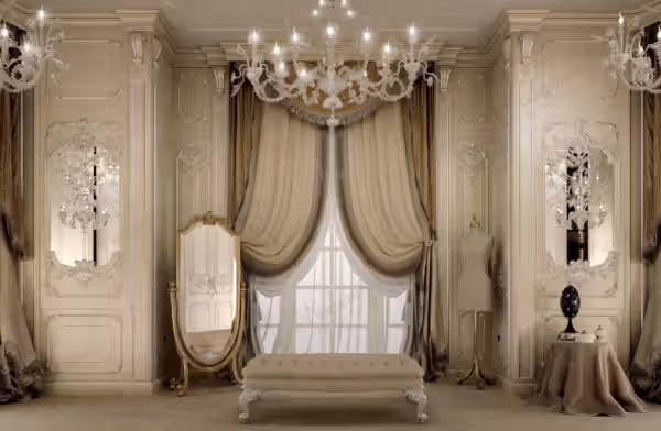 Classic Luxury Italian walk-in closet in London by Modenese Bespoke